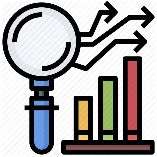 Analytics, Magnifying, Market, Research, Search, Study, Zoom Icon