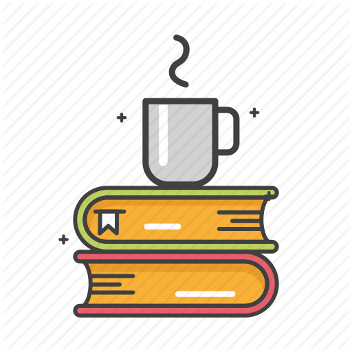 Books, Coffee, Drink, General, Study Icon