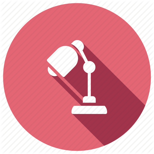 Bright, L Light, Study Icon
