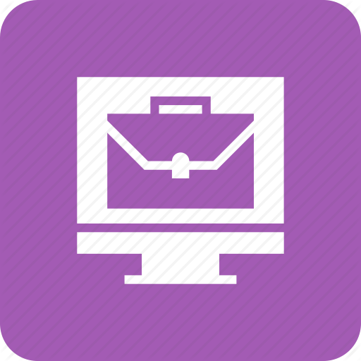Bag, Case, Computer, Display, Monitor, Portfolio, Suite Icon