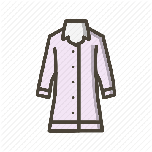 Jacket, Long Coat, Rain Coat Icon