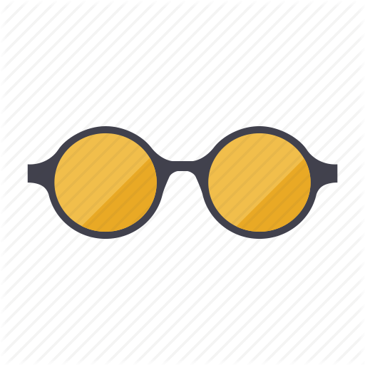 Fashion, Glasses, Round, Summer, Sunglasses Icon