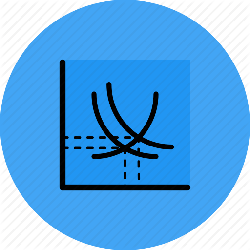 Arrow, Curve, Demand, Supply Icon