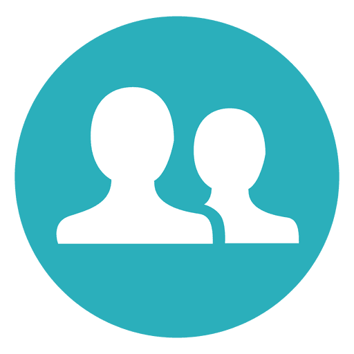 Support Blue Circle Icon