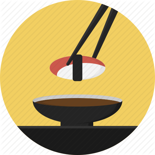 Chopstick, Food, Sushi Icon
