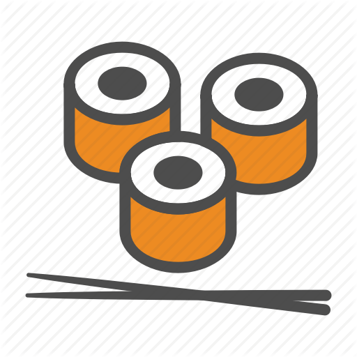 Dinner, Food, Japan, Roll, Sushi Icon