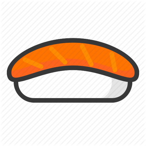 Food, Japan, Line, Rice, Salmon, Sushi Icon