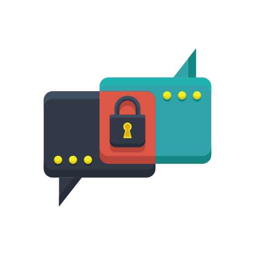 Encrypted Messaging Icon Free Download