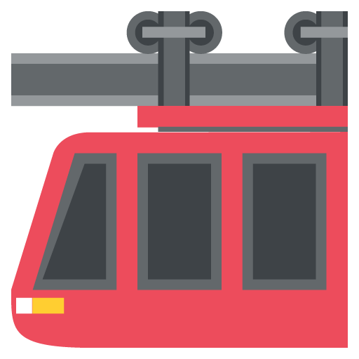Suspension Railway Emoji Vector Icon Free Download Vector Logos
