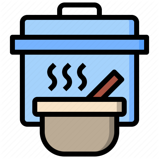 Asian, Bowl, Food, Healthy, Hot, Soup, Sticks Icon