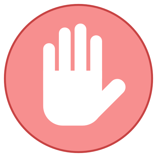 Private, Stop, Symbol Icon Free Of Responsive Office Icons