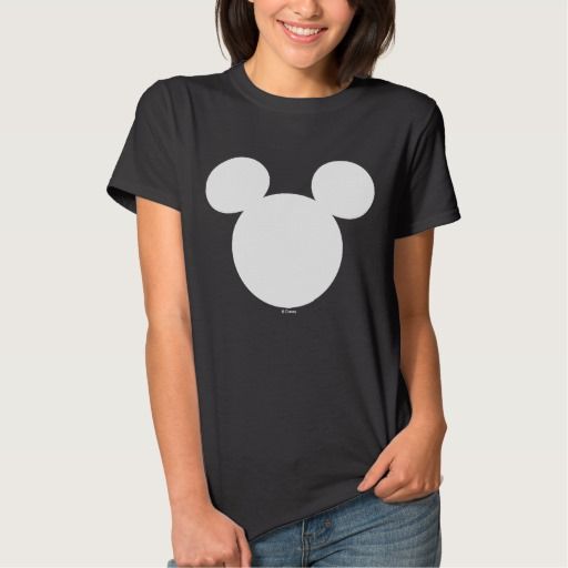 Disney Logo White Mickey Icon T Shirt Disney Logo