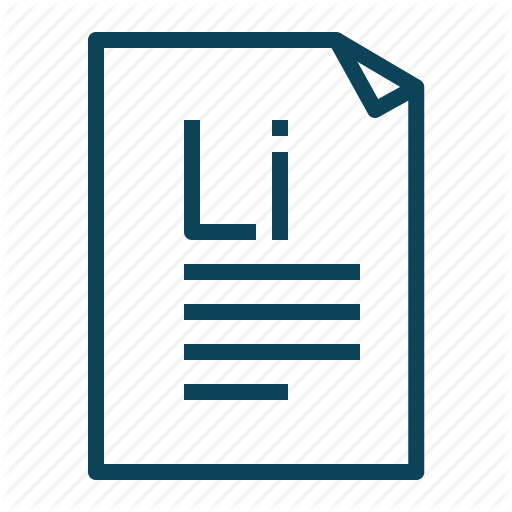 Generator, Ipsum, Lorem, Text Icon