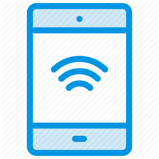 Connection, Device, Mobile, Signals, Tablet, Wifi, Wireless Icon
