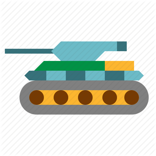 Soldier, Tank, Transportation Icon