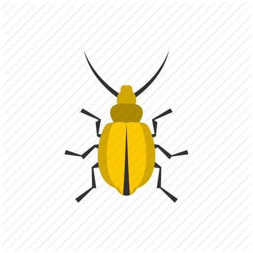 Floral, Flower, Fly, Spring, Tattoo, Tropical, Yellow Beetle Icon