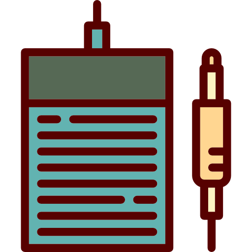 Linear Color Tattoo Studio Elements Icon