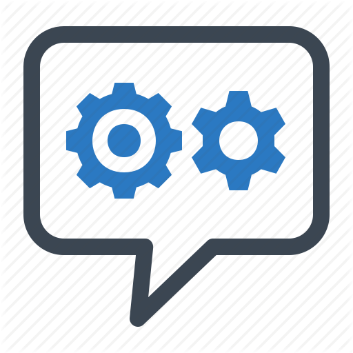 Gear, Preferences, Technical Help, Technical Support Icon