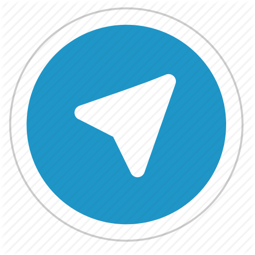 Round, Sign, Telegram, Ui Icon