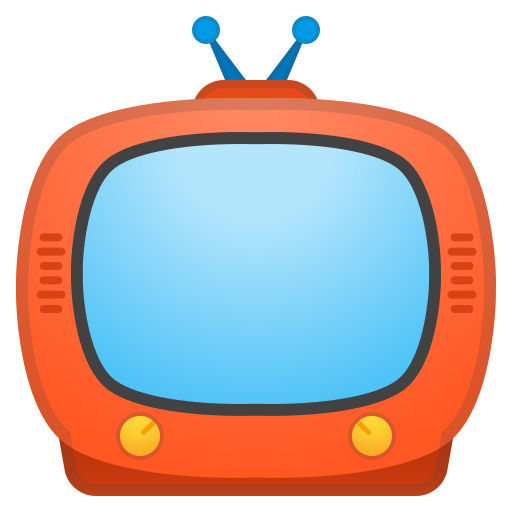 Television Icon Free Of Noto Emoji Objects