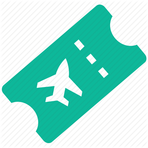Air Ticket, Flight Ticket, Ticket, Travel Icon