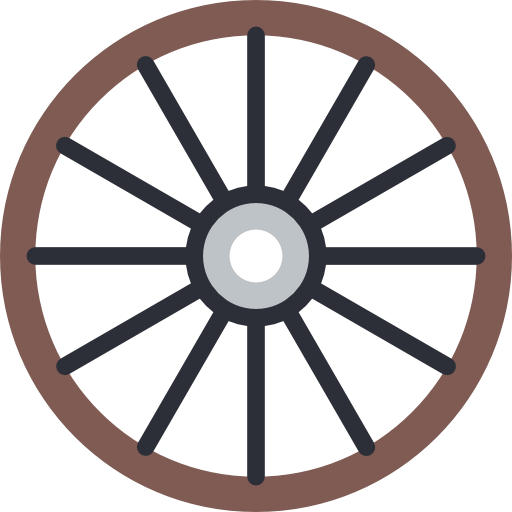 Rim, Tyre, Wheel, Transport, Ornamental, Tire Icon