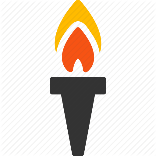 Flame, Liberty, Light, Peace, Sport Fire, Success, Torch Icon