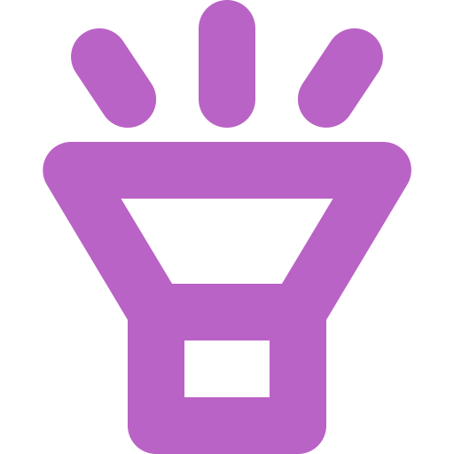 Flashlight, Flash, Brightness, Torch, Light Icon