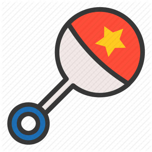 Baby, Bauble, Game, Maraca, Plaything, Toy Icon