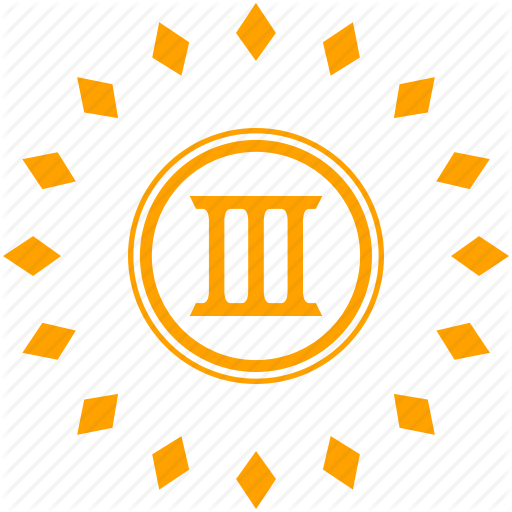 Medal, Number, Place, Roman, Sign, Trird Icon