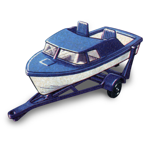 Boat And Trailer Icon