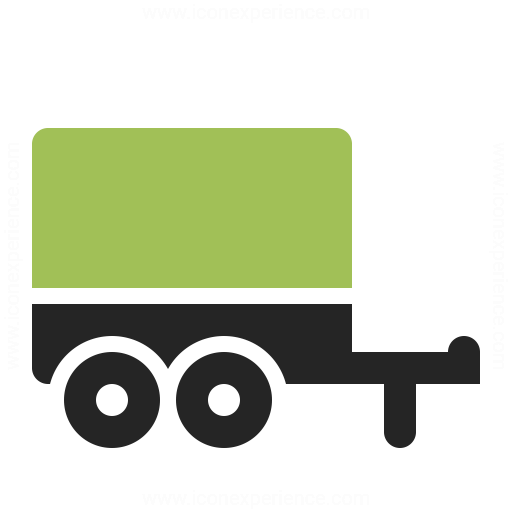 Truck Trailer Icon Iconexperience