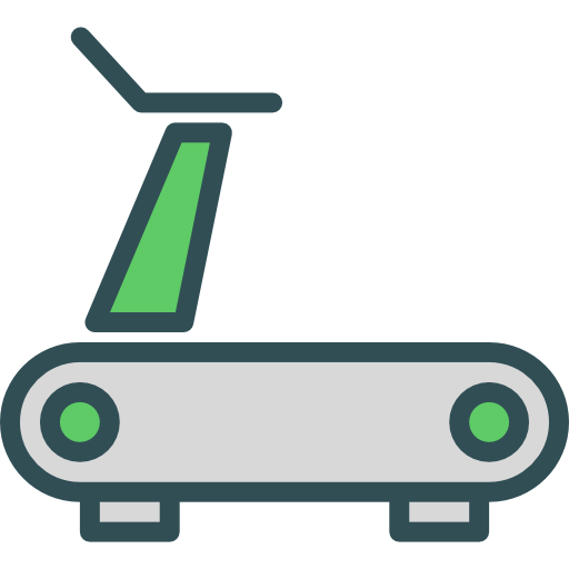 Treadmill, Sports And Competition, Sports, Fitness, Gym, Exercise Icon