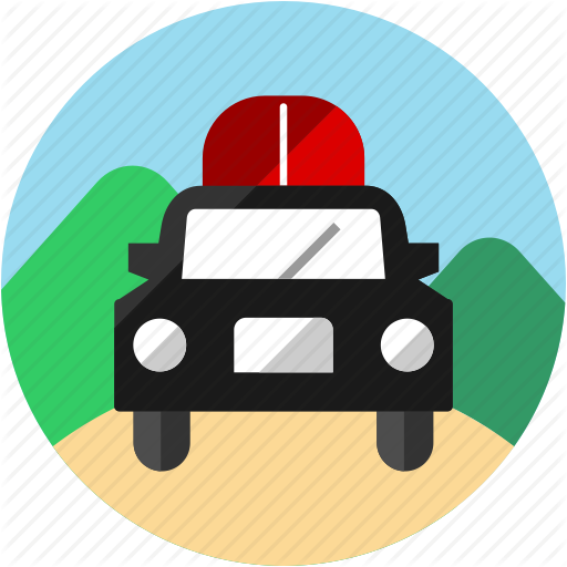 Activities, Car, Mountain, Recreational, Road, Trip, Vehicle Icon