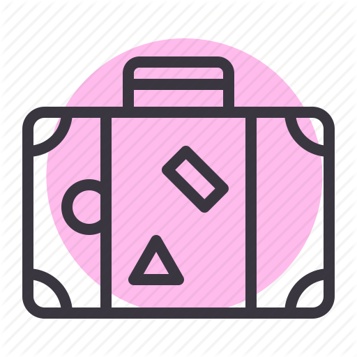 Baggage, Holiday, Luggage, Tour, Travel, Trip, Vacation Icon