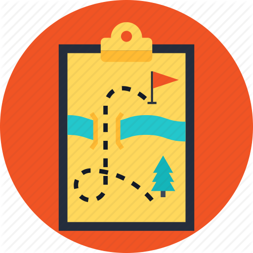 Business, Plan, Strategic, Strategy, Trip Icon