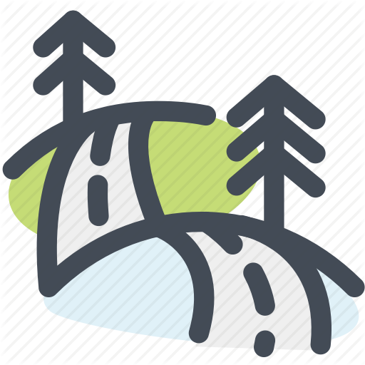 Camping, Hotel, Road, Travel, Traveling, Trip, Way Icon