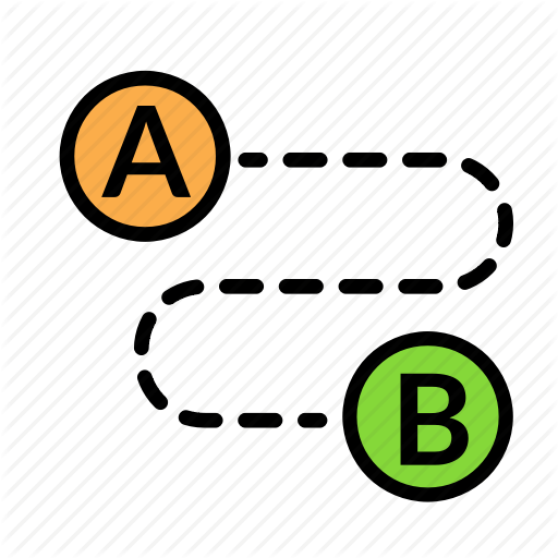 Travel, Trip, Twopoints Icon