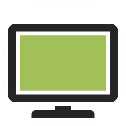 Flatscreen Tv Icon Iconexperience