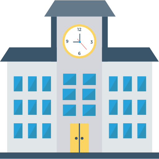 University Icon Building Dinosoftlabs