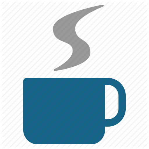 Coffee Break, Drink, Hot Glass, Java, Pause, Tea Cup, Vapor Icon