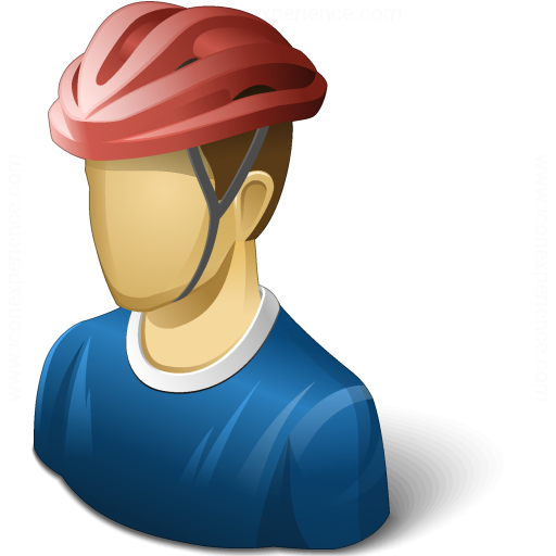 Iconexperience V Collection Bicyclist Icon