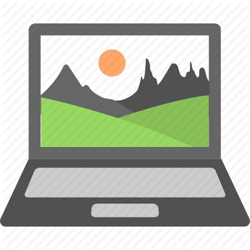 Background, Image, Landscape, Laptop, Wallpaper Icon