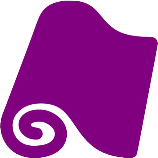 Purple Wallpaper Roll Icon