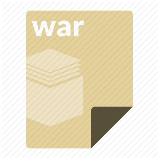 Archive, File, Format, Java, War, Web Icon