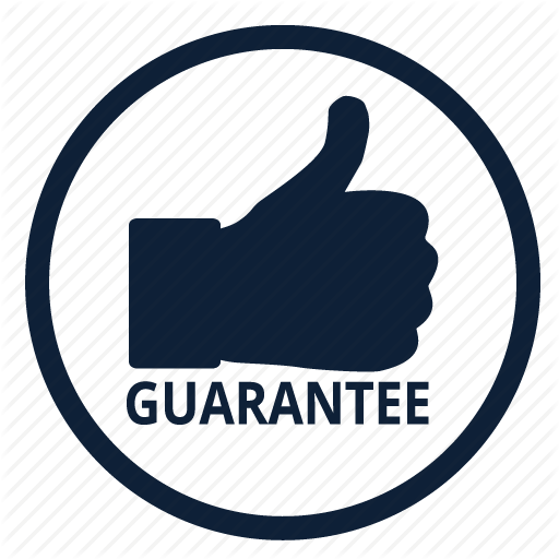 Best, Good, Guarantee, Safe, Satisfaction, Thumbs, Warranty Icon