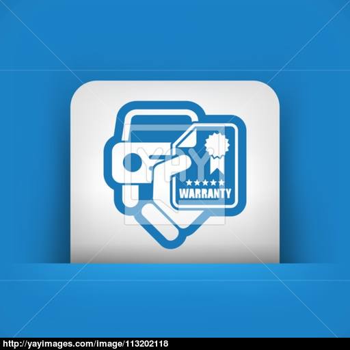 Car Warranty Icon Vector