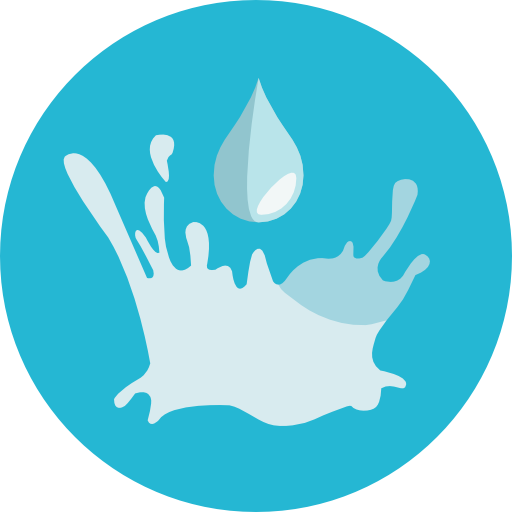 Flat Water Icon