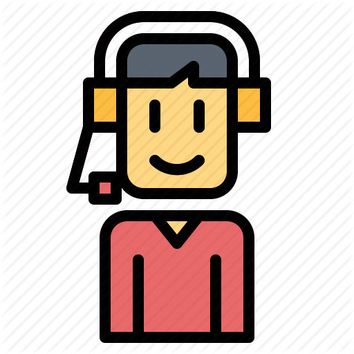 Call, Center, Distribution, Online, Support Icon