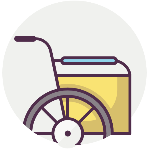 Medical, Wheelchair Icon Free Of Medicine Icons